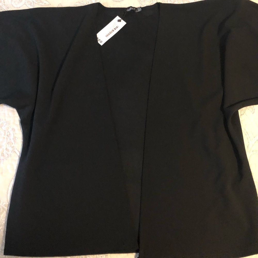 Plus Sized Ruffle Detailed Blazer